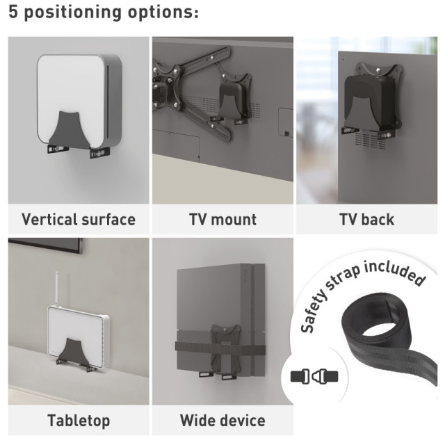 Barkan BM80 – uchwyt ścienny do urządzeń multimedialnych