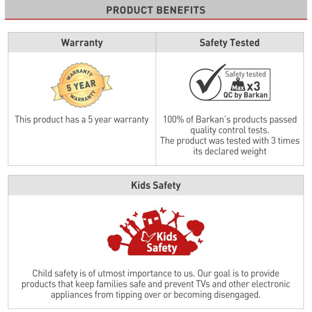 Metalowa półka/stolik na telewizor na komponenty AV