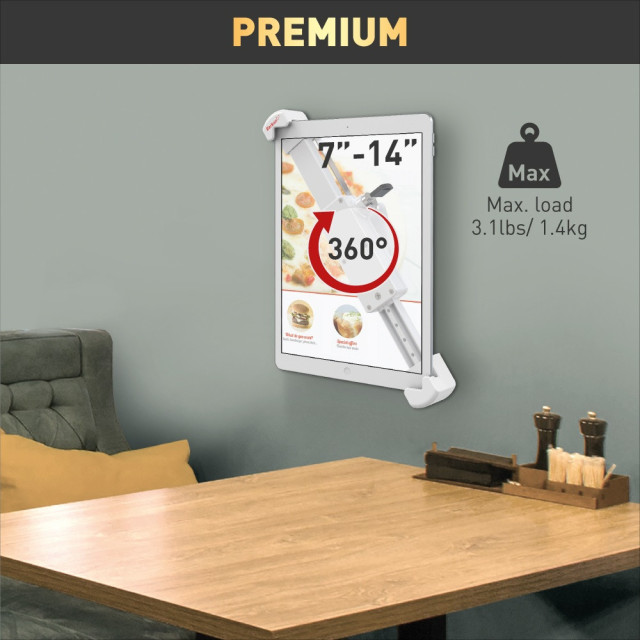 Barkan T70VL Uchwyt ścienny do tabletu 7-14"