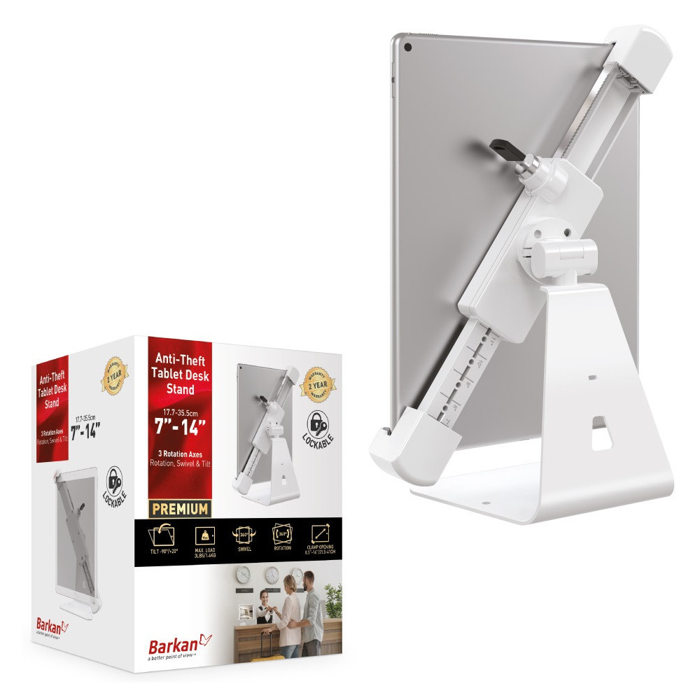 Barkan T71HL uchwyt biurkowy do tabletu 7-14"