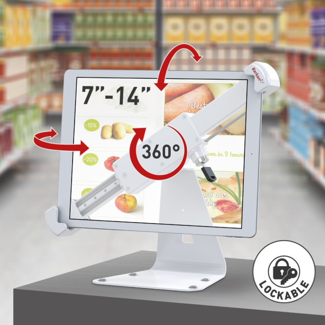 Barkan T71HL uchwyt biurkowy do tabletu 7-14"