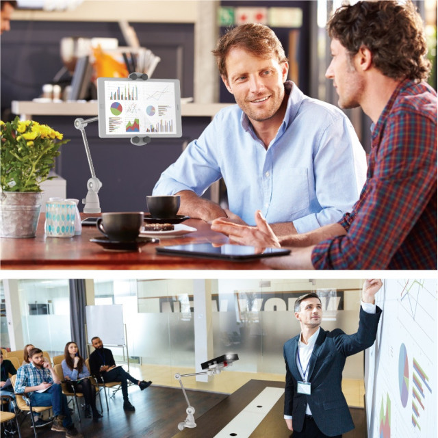 Statyw składany do telefonu/tabletu 4-12" obrotowy