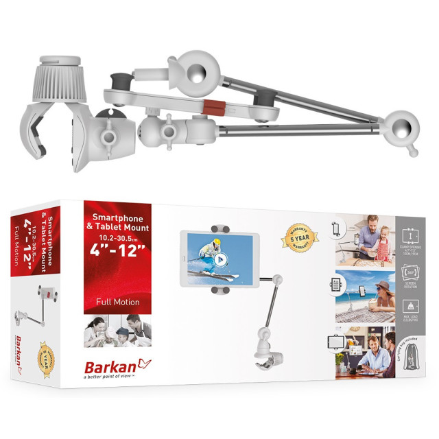 Statyw składany do telefonu/tabletu 4-12" obrotowy