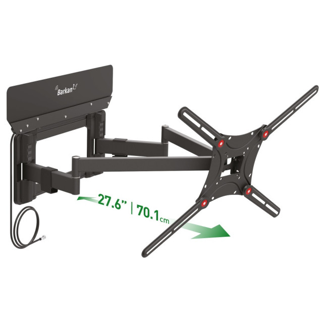 Barkan VTM464L – uchwyt TV z anteną HDTV 13–90″