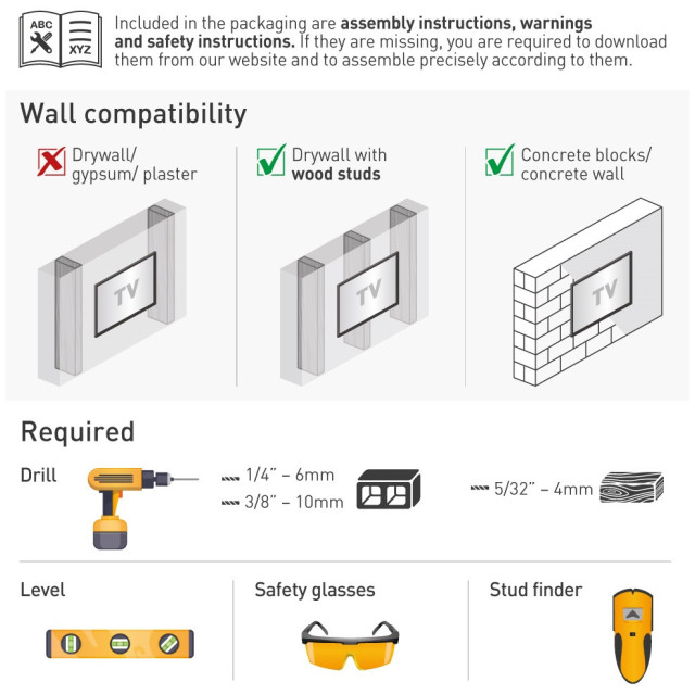 Barkan BM343XL uchwyt TV obrotowy 13-65"