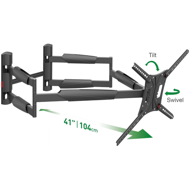 Barkan BM466XP – uchwyt TV Full Motion 13–90 cali