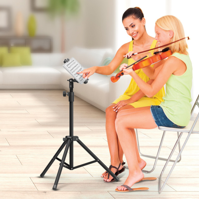 Statyw podłogowy do telefonu/tabletu 4-12" regulowany