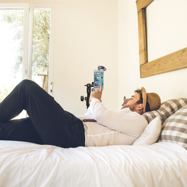 Statyw podłogowy do telefonu/tabletu 4-12" regulowany