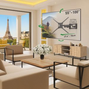 Barkan BM564L - uchwyt do TV 55-100" do 70 kg