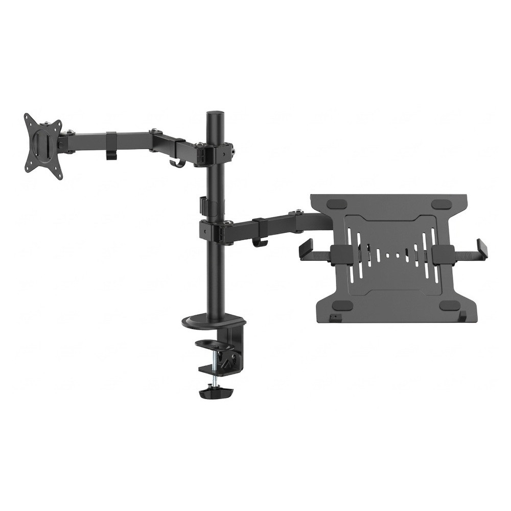 Barkan M141LT uchwyt obrotowy do monitora 13-34" i laptopa do 21" biurkowy czarny