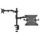 Barkan M141LT uchwyt obrotowy do monitora 13-34" i laptopa do 21" biurkowy czarny