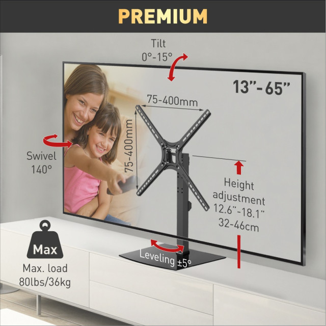 Barkan S320 – podstawa TV i monitora 13–65 cali