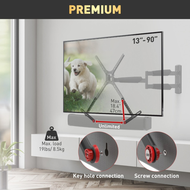 Barkan E820 – uchwyt do soundbara do VESA
