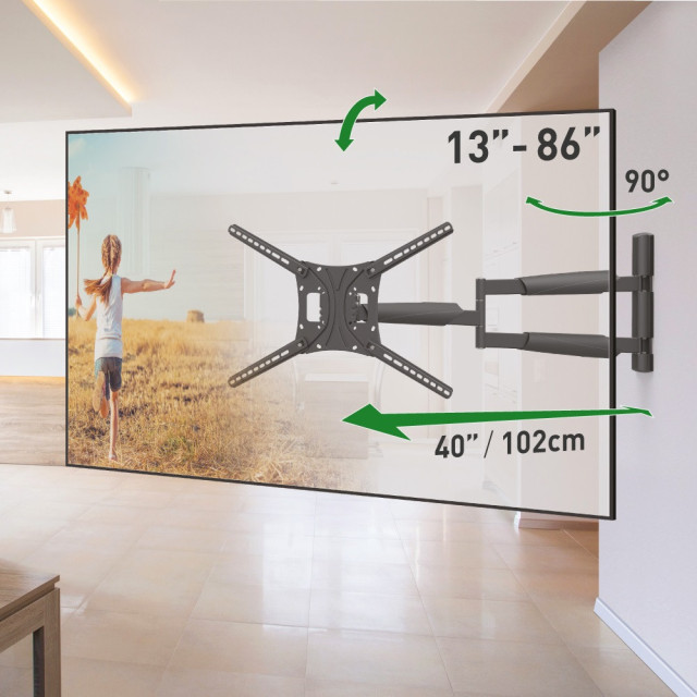 Barkan BM443XL Uchwyt ścienny do TV 13-86" 60kg
