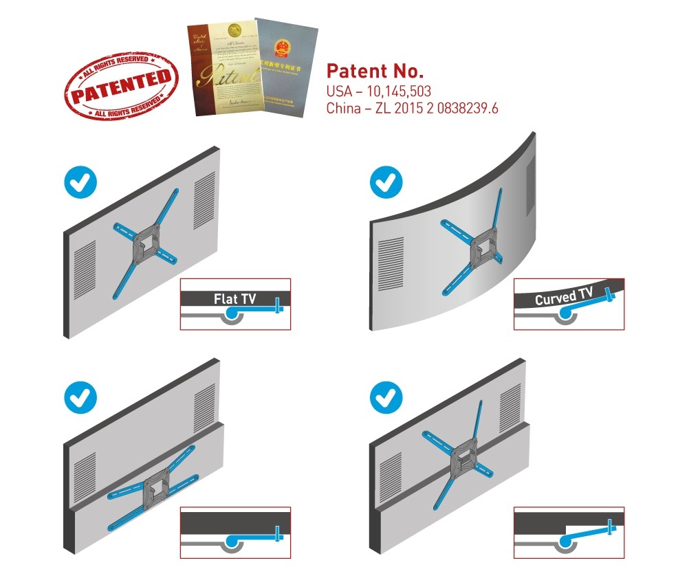 Instalacja uchwytu ścienno-podłogowego pod ekran wielkoformatowy na ścianie karton-gips