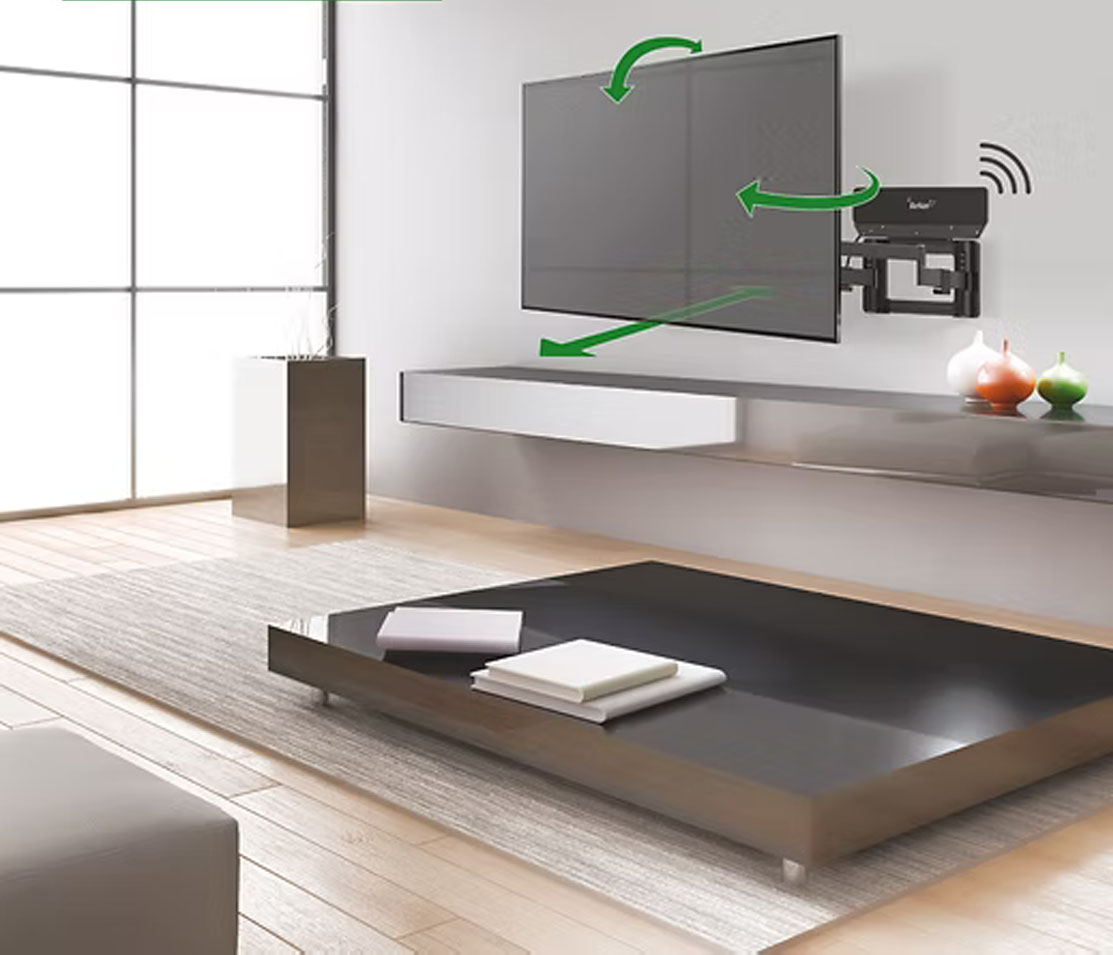 Pierwszy na świecie uchwyt ścienny z wbudowaną anteną HDTV